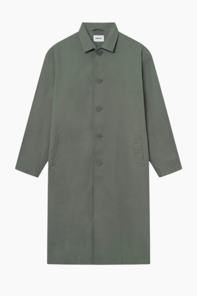 Bradie Trench Coat - Castor Gray - bareen
