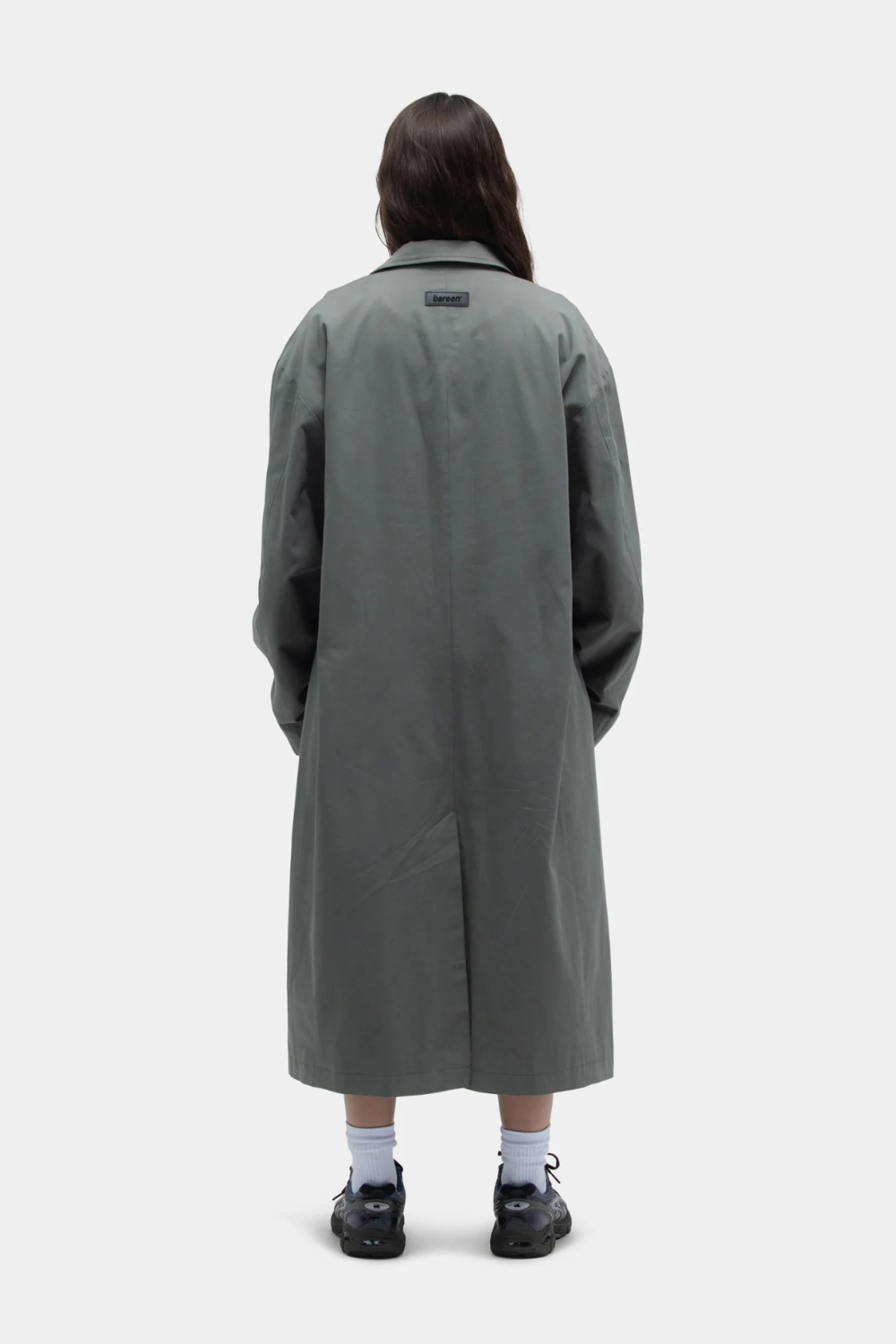 Bradie Trench Coat - Castor Gray - bareen