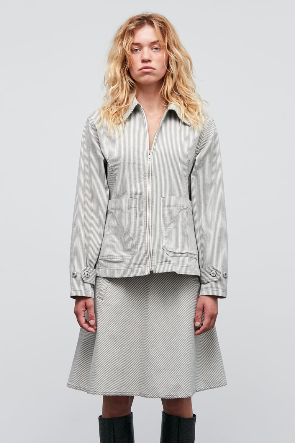 Bromi Glee Jacket - Four Leaf Clover/Whitecap - Mads Nørgaard