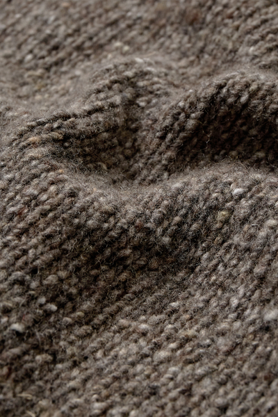 Brownie Sweater - Grey/Brown Melange - H2O Fagerholt