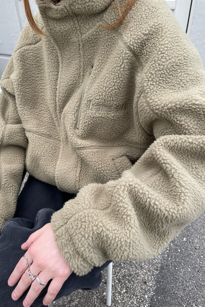 Brutus Fleece Jacket - Mermaid - bareen