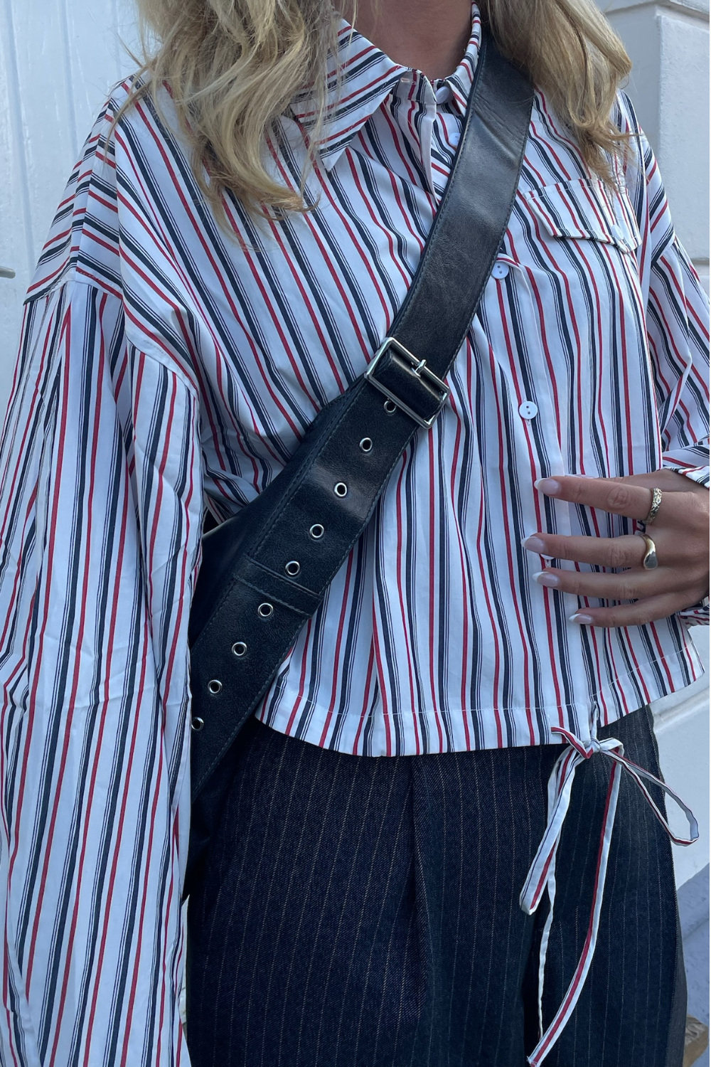 Bryce Shirt - Haute Red Stripe - Baum und Pferdgarten-6