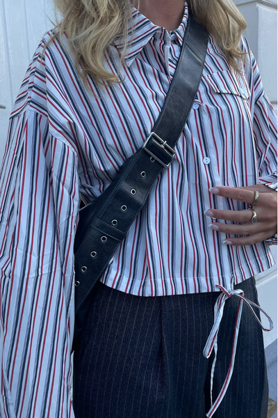 Bryce Shirt - Haute Red Stripe - Baum und Pferdgarten-6