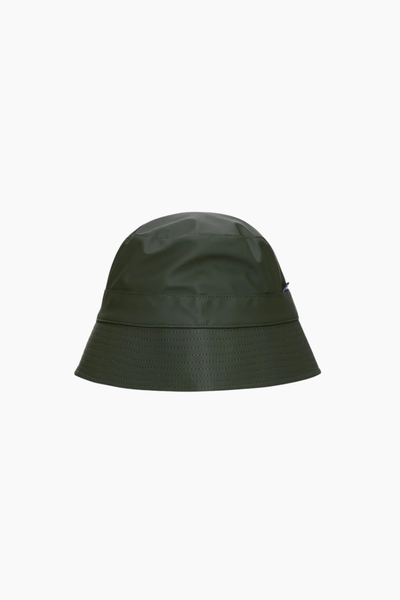 Bucket Hat W2 - Green - Rains