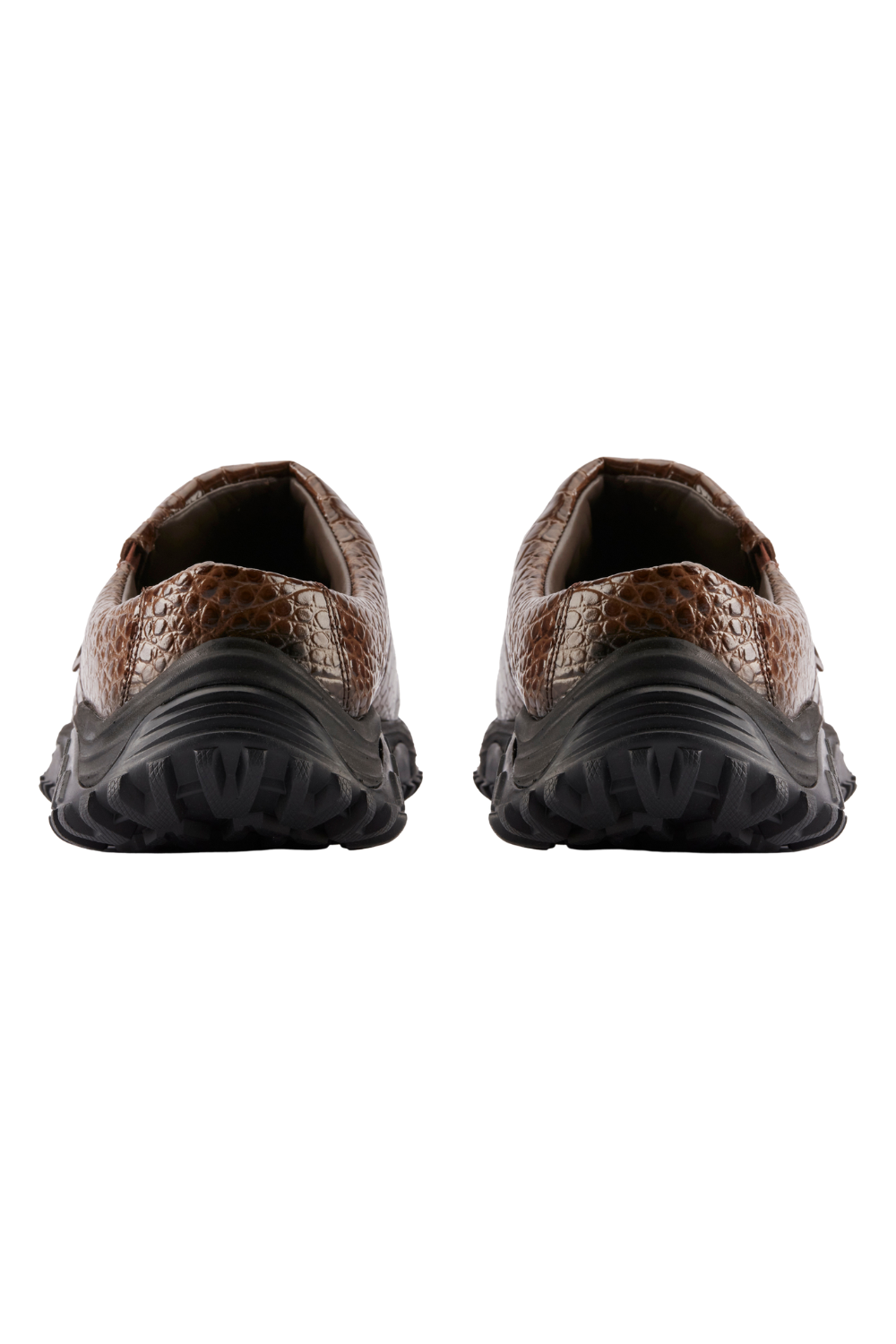 CUR Clog 1 D - Brown Croc Lea - Clarks