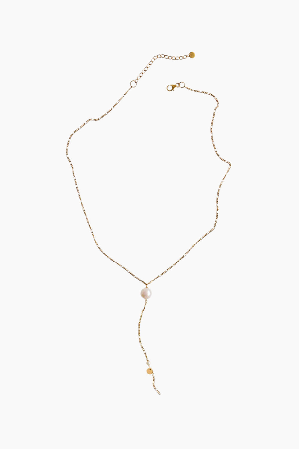 Callas Y-Shape Necklace - Gold - Stine A