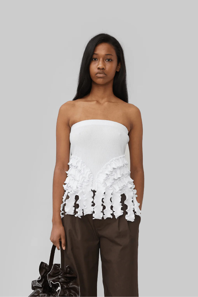 Cara Seamless Top/Skirt - White - OpéraSPORT