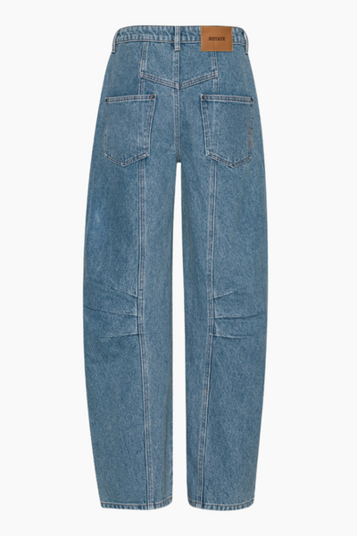 Cargo Denim Pants - Vintage Blue Denim - Rotate