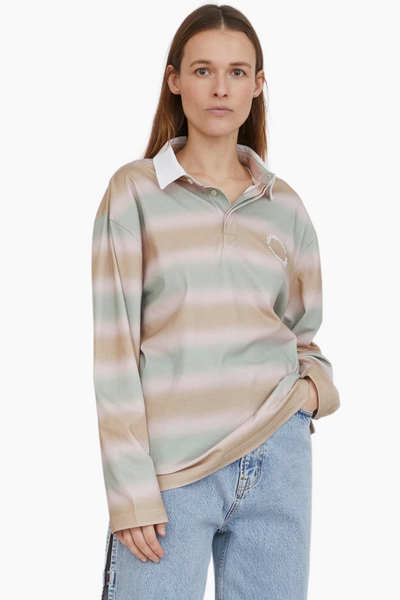 Cash Polo Shirt  - Dusty Multi - H2O Fagerholt-1