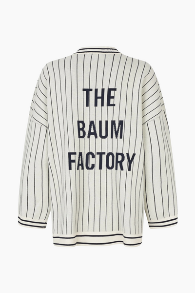 Cissi Cardigan - Creme Navy Stripe - Baum und Pferdgarten-1