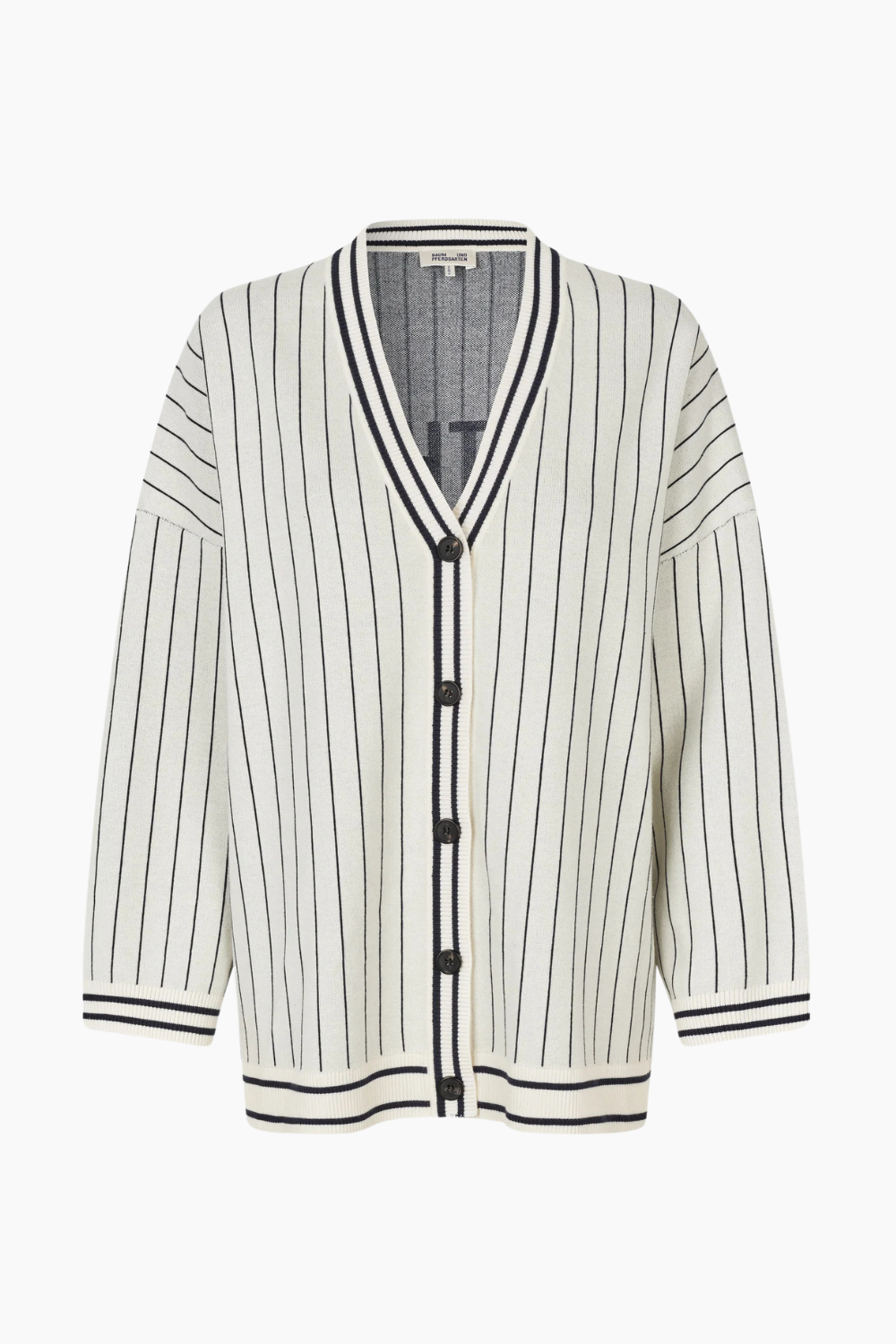 Cissi Cardigan - Creme Navy Stripe - Baum und Pferdgarten
