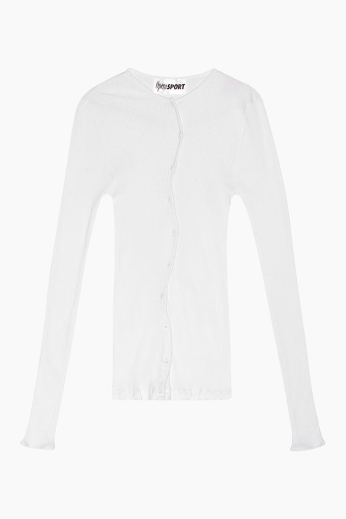 Claire Seamless Top - White - OpéraSPORT