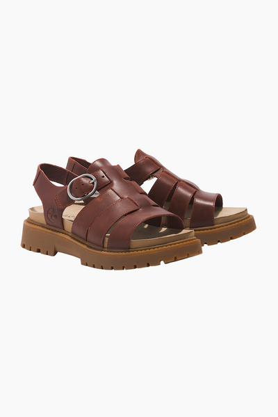 Clairemont Way Fisherman Sandal - Dark Red - Timberland-1