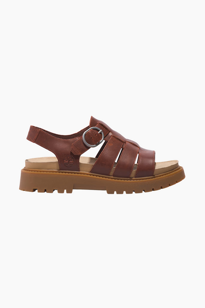 Clairemont Way Fisherman Sandal - Dark Red - Timberland