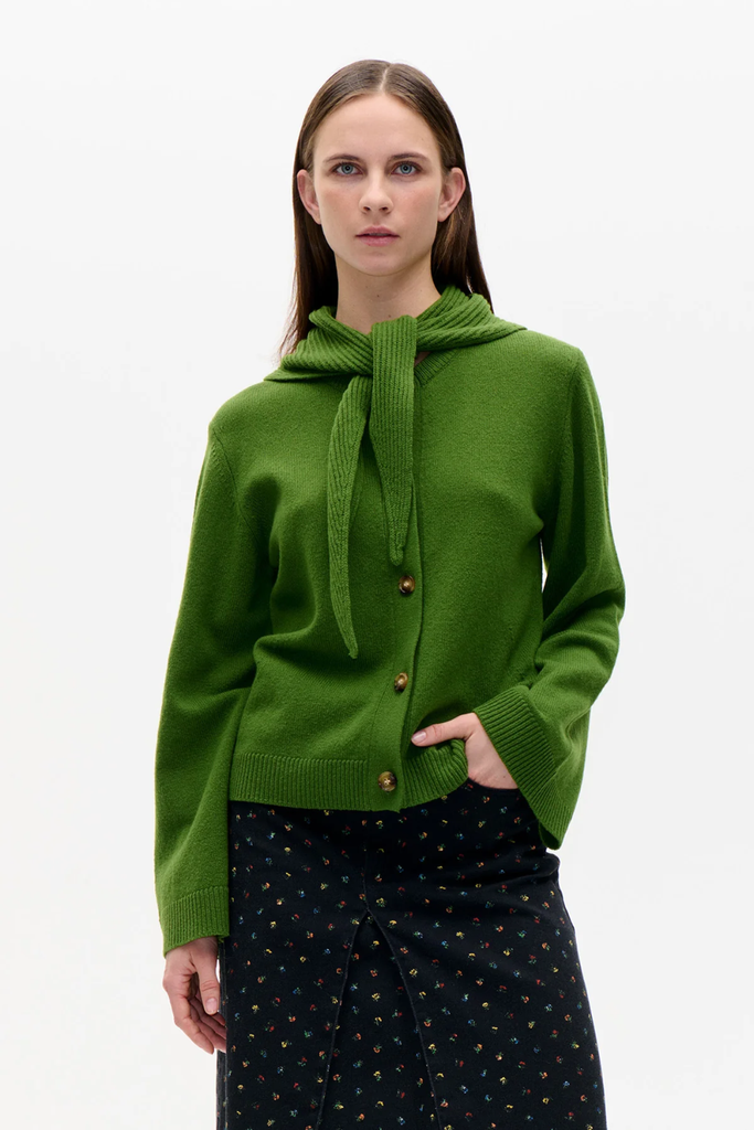 Clarine Cardigan - Herb Garden Green - Baum und Pferdgarten