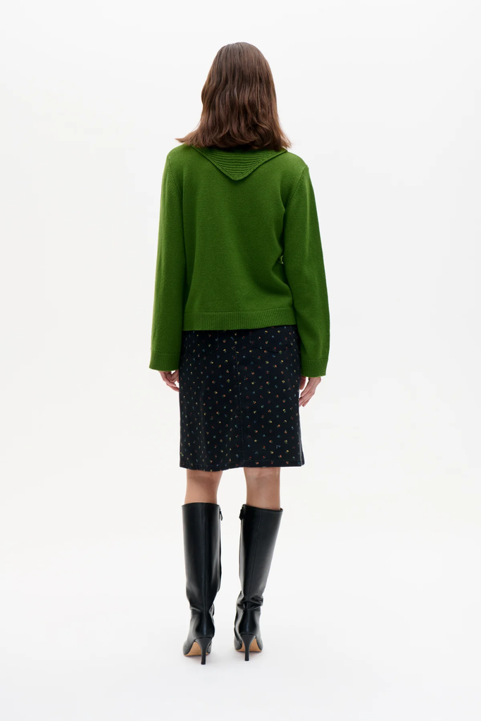 Clarine Cardigan - Herb Garden Green - Baum und Pferdgarten