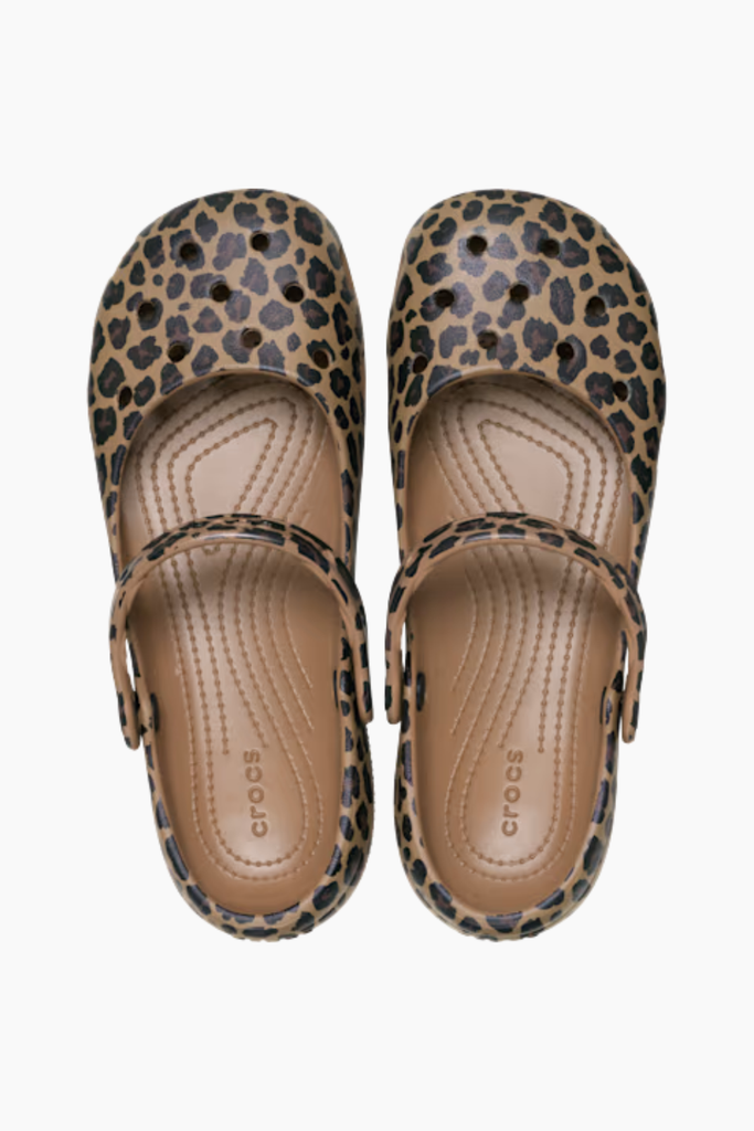 Classic Animal Ballet - Sepia/Leopard - Crocs