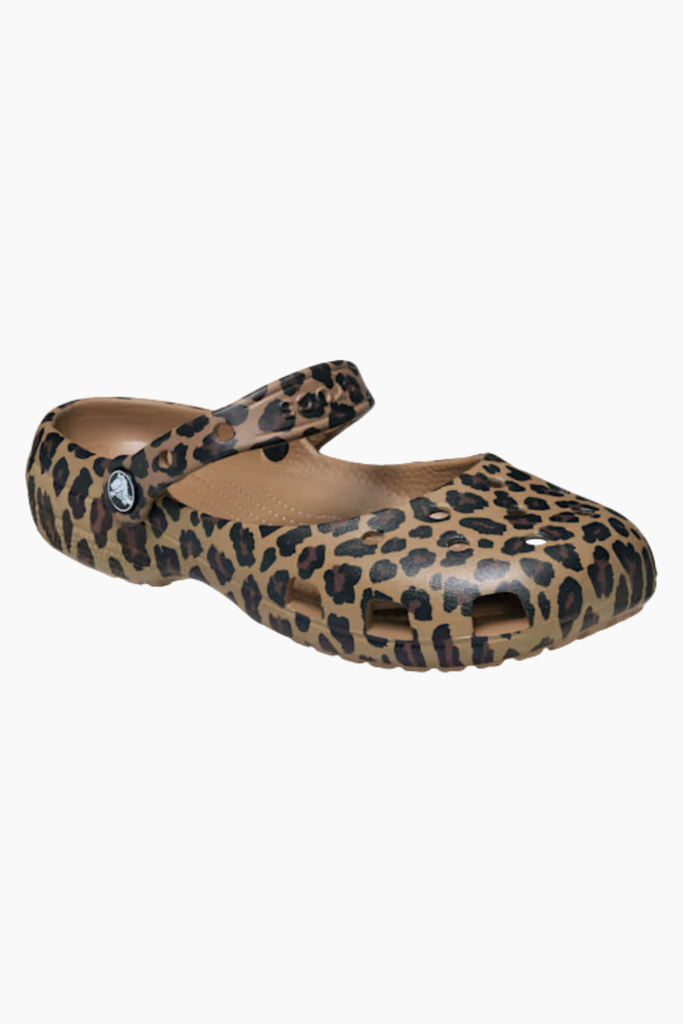 Classic Animal Ballet - Sepia/Leopard - Crocs
