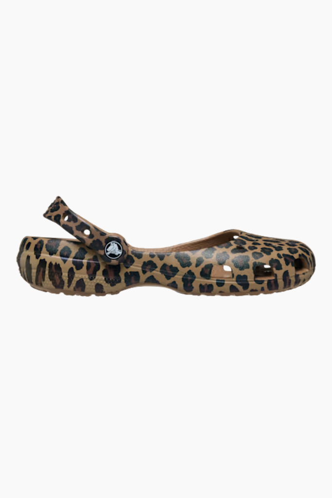 Classic Animal Ballet - Sepia/Leopard - Crocs