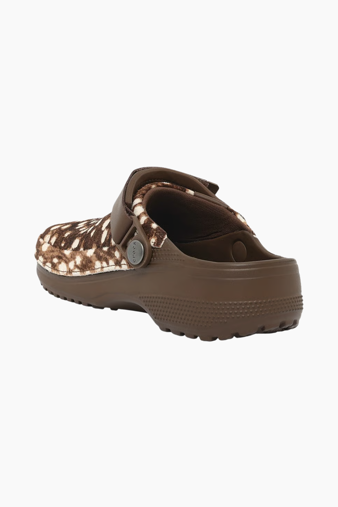Classic Crafted Pony Hair Clog - Carob - Crocs