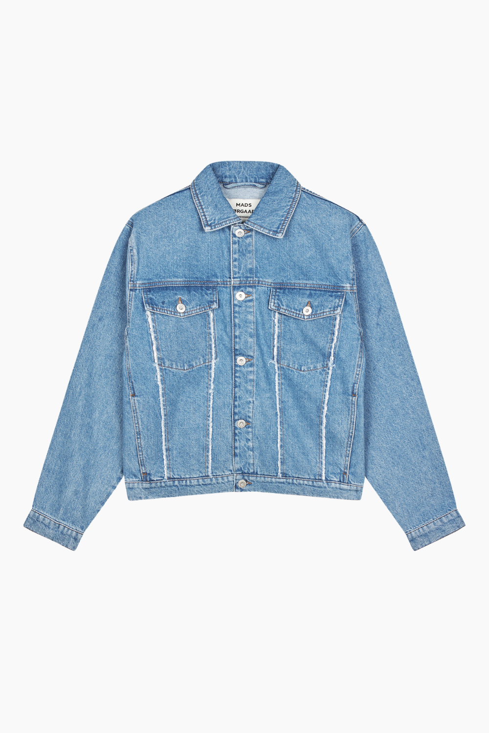 Classic Denim Gaia Jacket - Mid Blue Denim - Mads Nørgaard