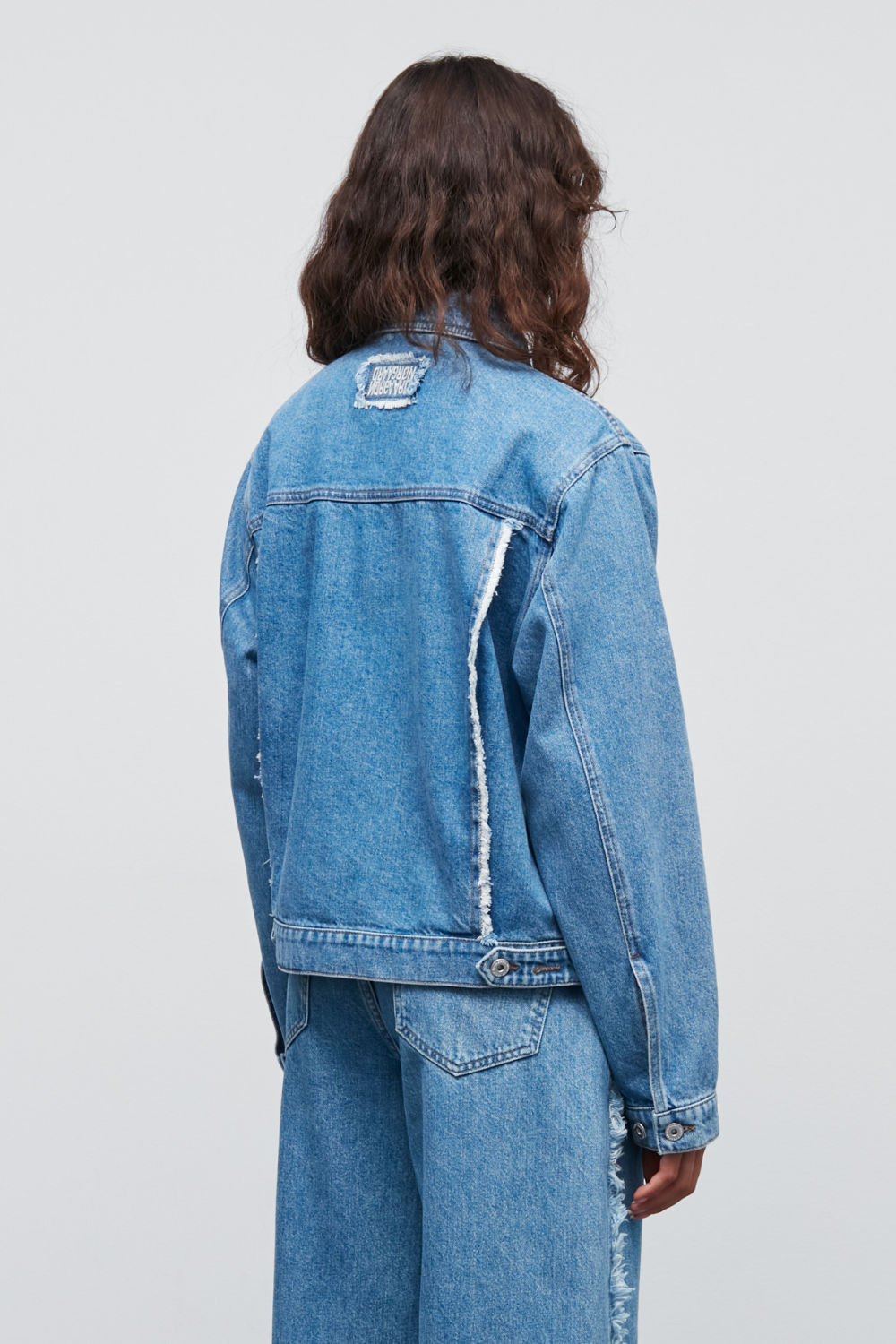 Classic Denim Gaia Jacket - Mid Blue Denim - Mads Nørgaard