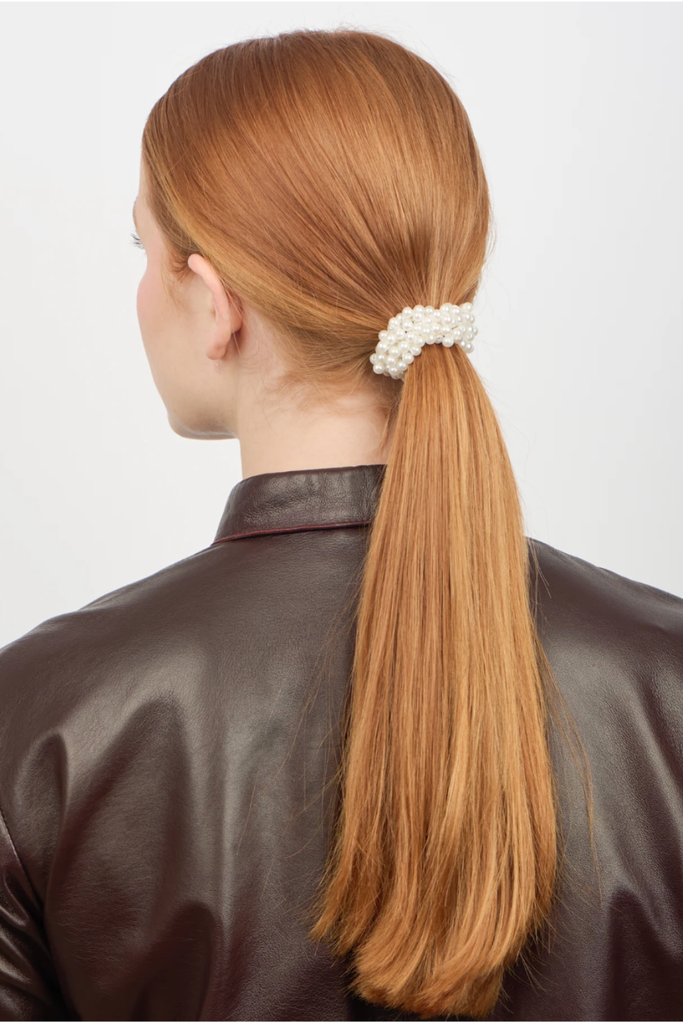 Classic Pearl Elastic - White - Sui Ava