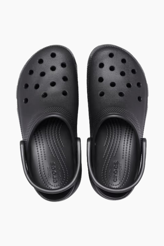 Classic Platform Clog - Black - Crocs