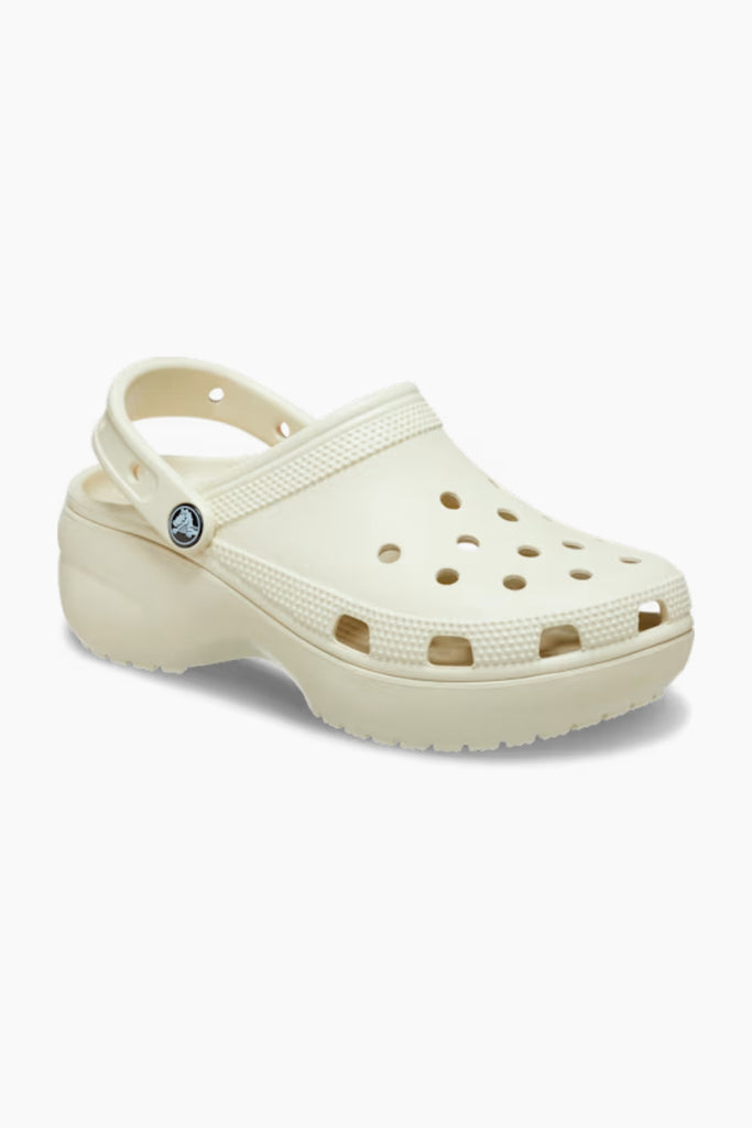 Classic Platform Clog - Bone - Crocs