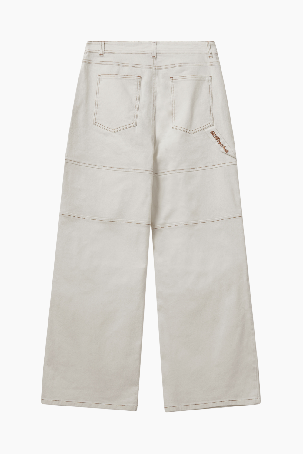 Classic Box Jeans - Cream White - H2O Fagerholt-1