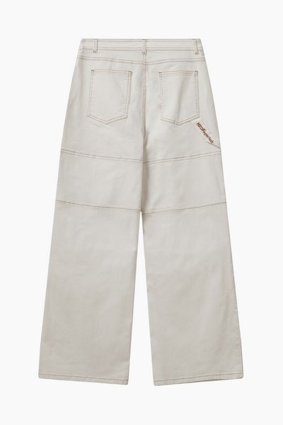 Classic Box Jeans - Cream White - H2O Fagerholt-1