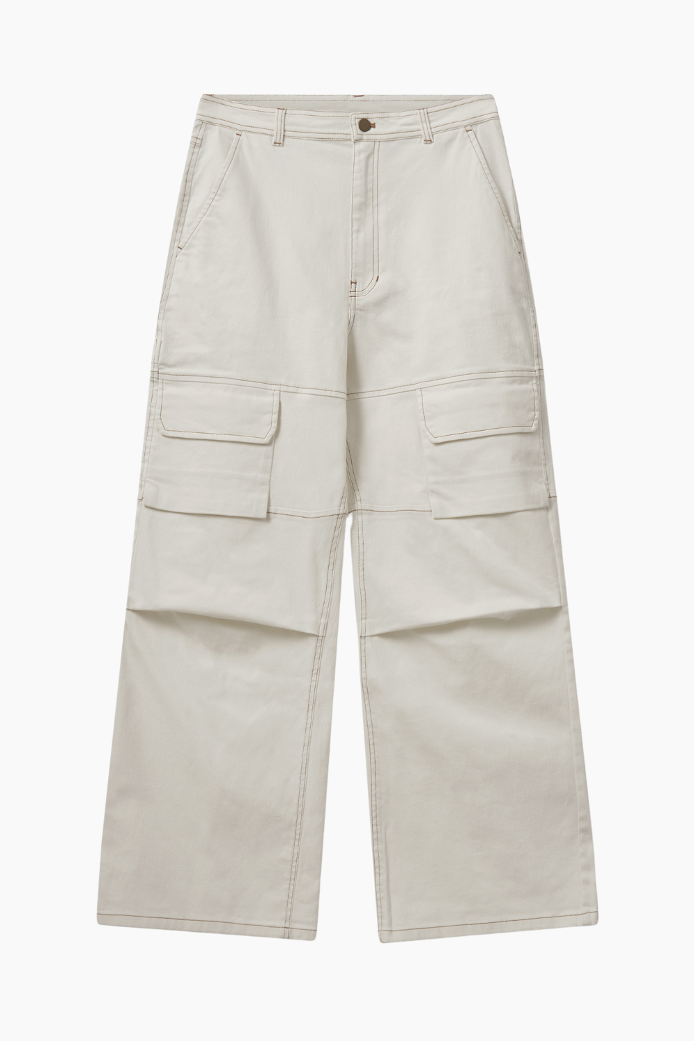 Classic Box Jeans - Cream White - H2O Fagerholt