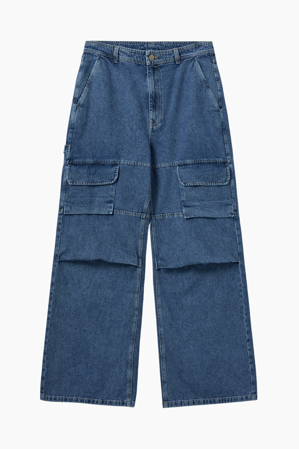 Classic Box Jeans - Vintage Blue Denim - H2O Fagerholt