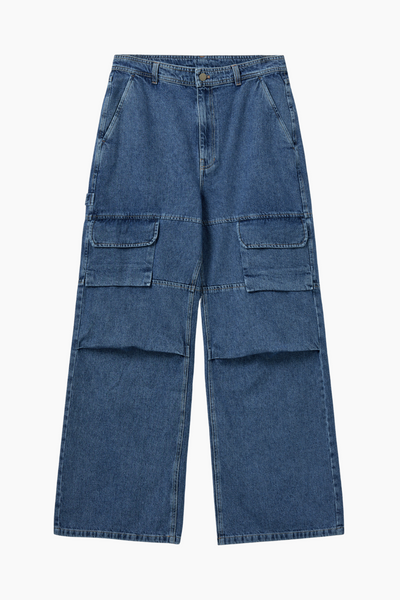 Classic Box Jeans - Vintage Blue Denim - H2O Fagerholt