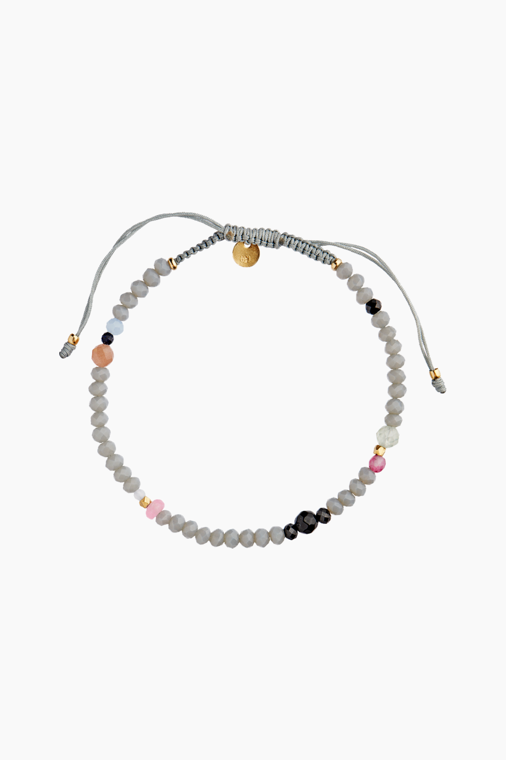 Color Crush Bracelet New York Mix And Grey Ribbon - Stine A