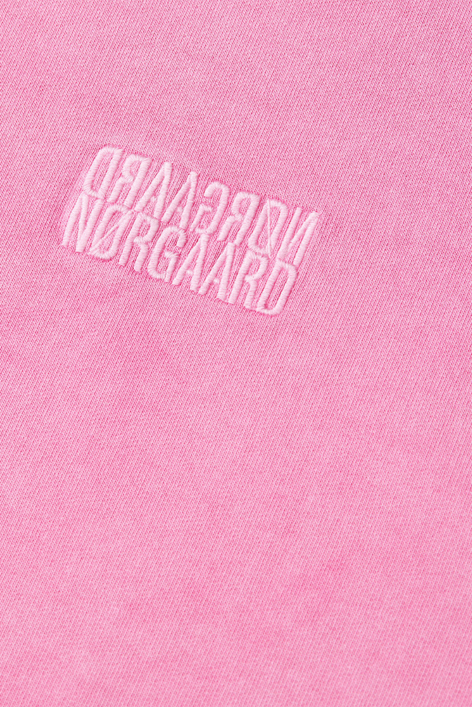 Compact Cotton Atli Sweatshirt - Begonia Pink - Mads Nørgaard
