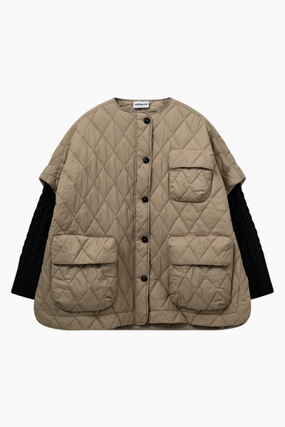 Cosiah Jacket - Creamy Grey - H2O Fagerholt