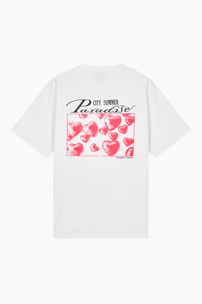Cotton Jersey Dassel Tee - Snow White - Mads Nørgaard-1