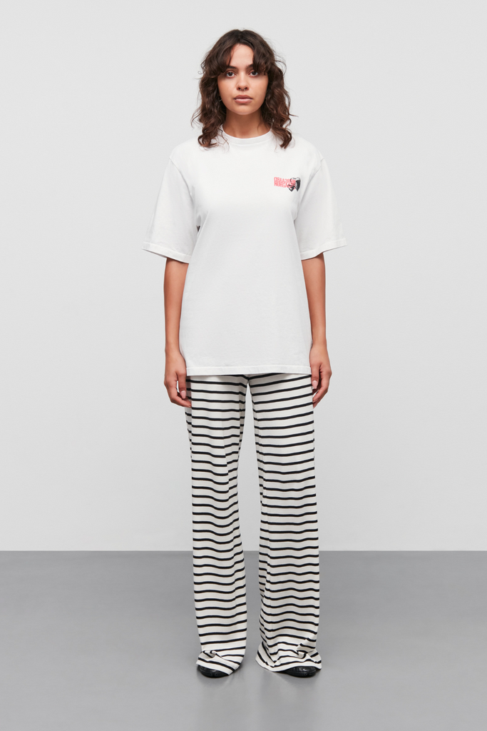 Cotton Jersey Dassel Tee - Snow White - Mads Nørgaard