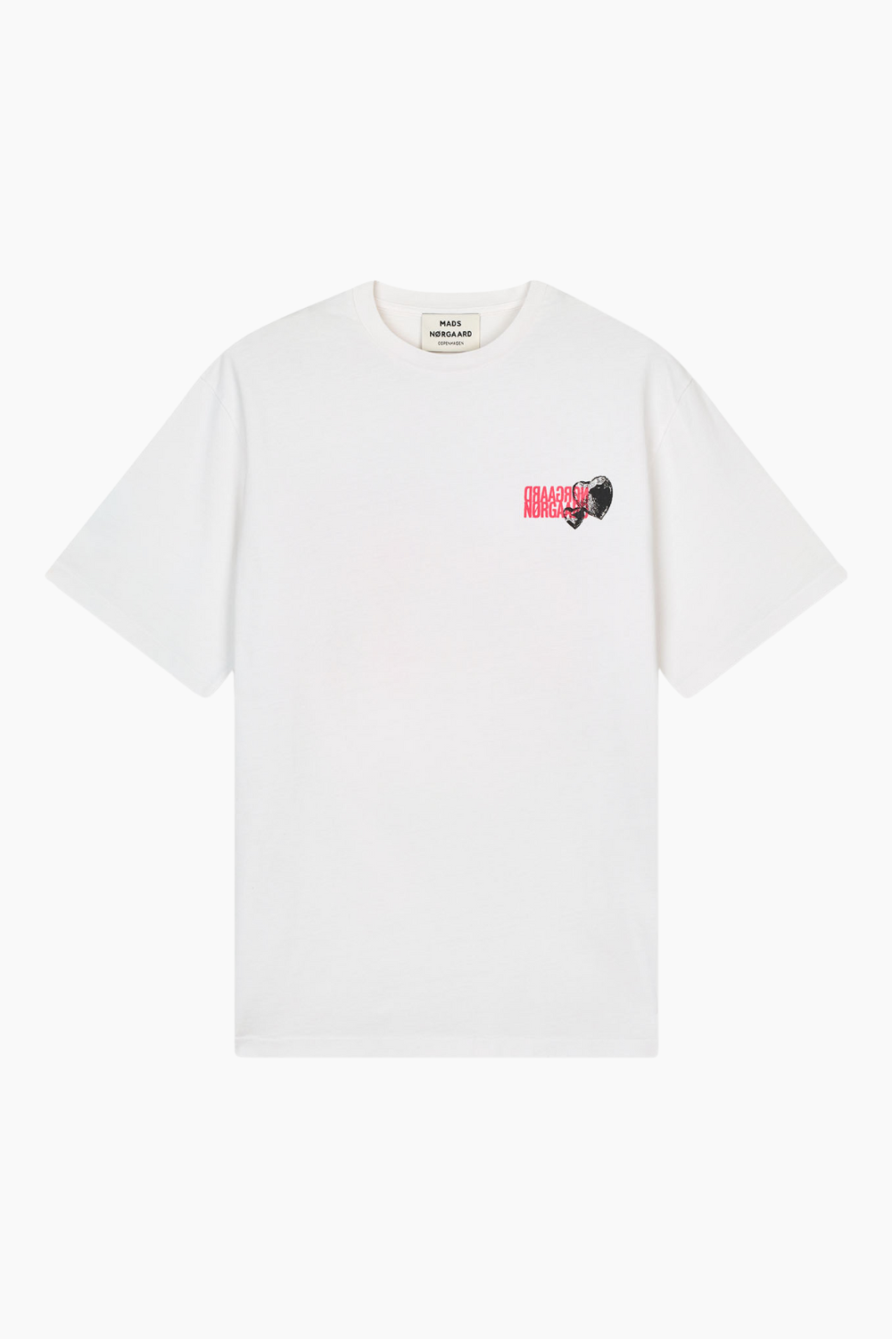Cotton Jersey Dassel Tee - Snow White - Mads Nørgaard