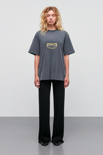 Cotton Jersey Dassel Tee 204862 - Black - Mads Nørgaard-3