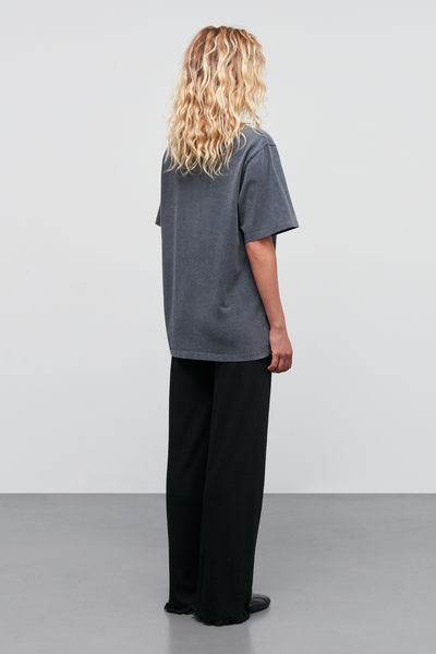 Cotton Jersey Dassel Tee 204862 - Black - Mads Nørgaard-4