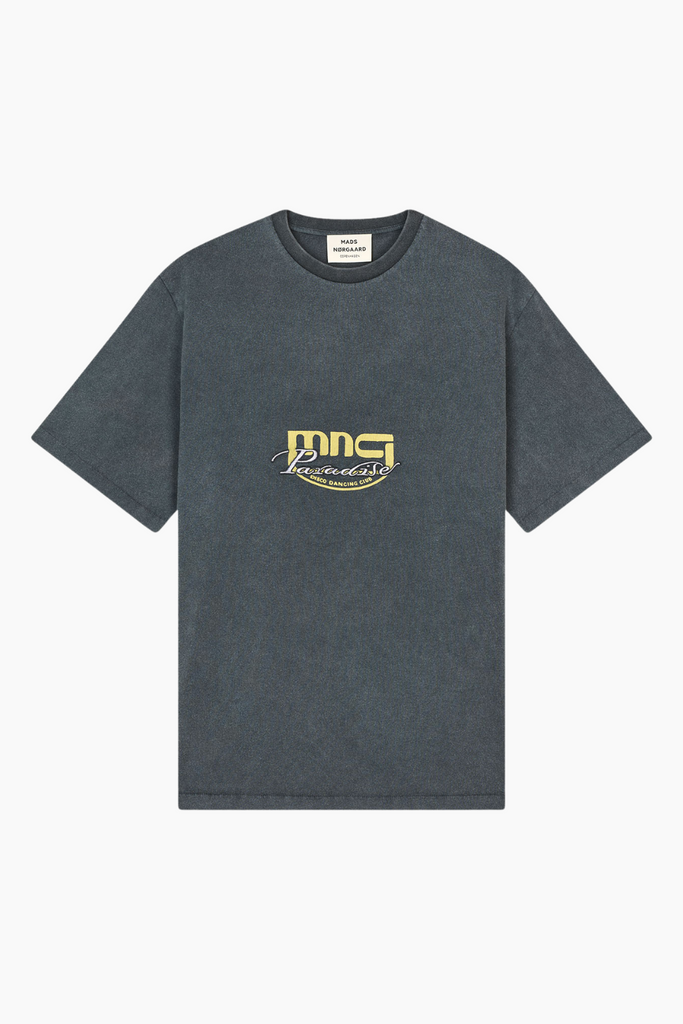 Cotton Jersey Dassel Tee 204862 - Black - Mads Nørgaard