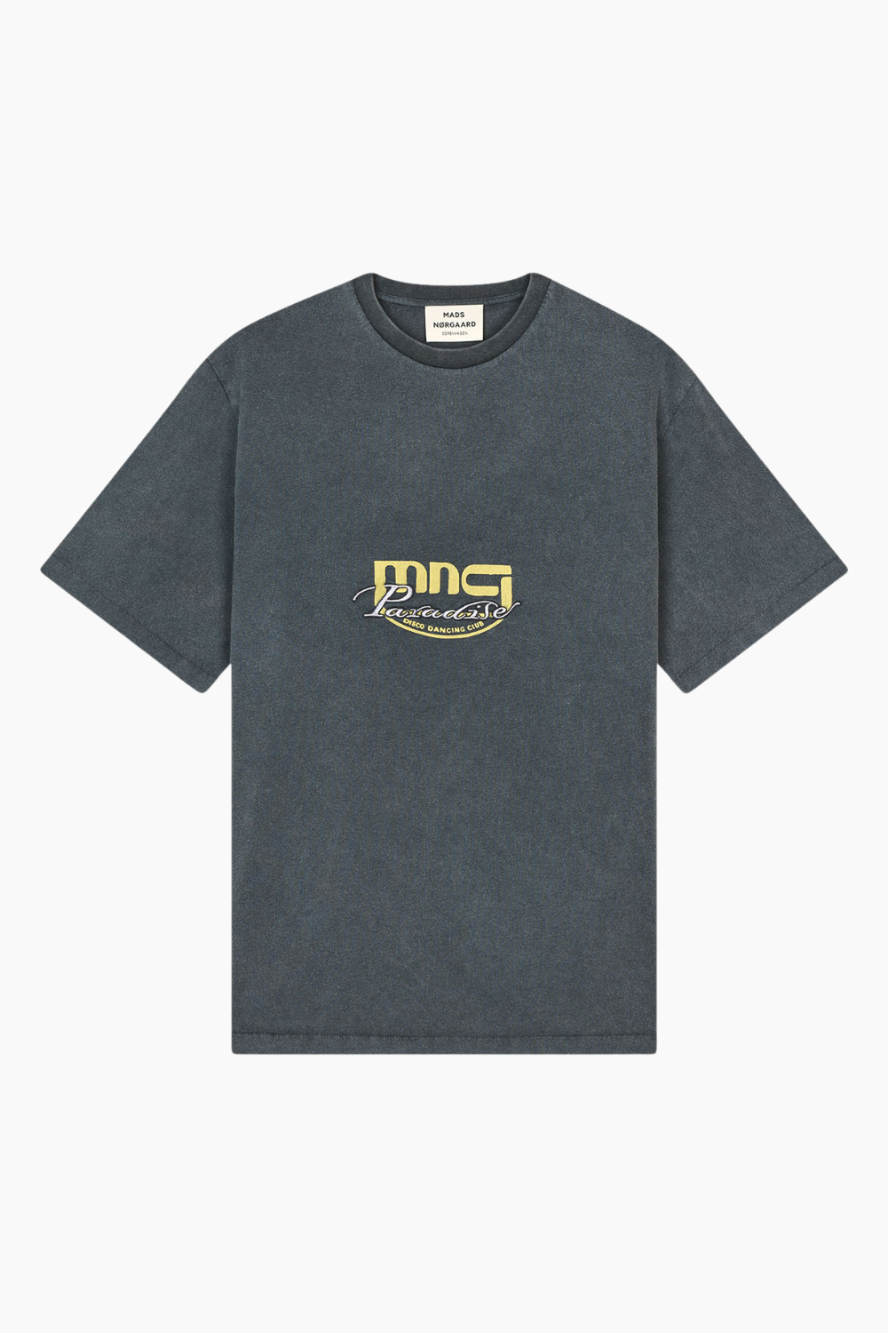 Cotton Jersey Dassel Tee 204862 - Black - Mads Nørgaard