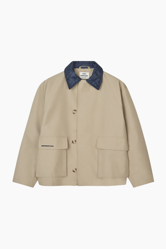 Cotton Tech Daisy Jacket - Trench Coat - Mads Nørgaard