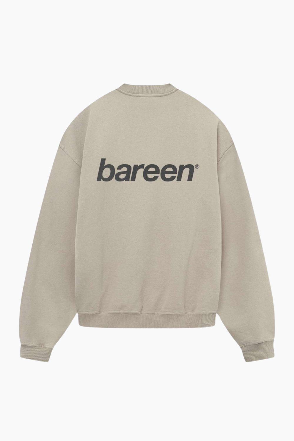 Crewneck Oversize Logo - Clay - bareen
