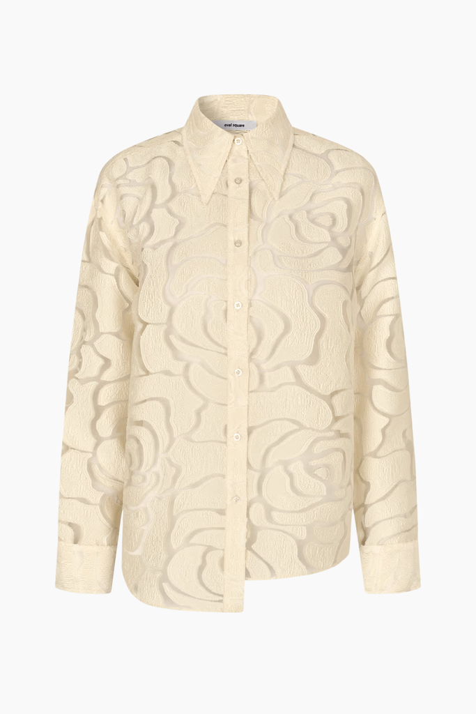 Cuba Shirt - Butter - Oval Square