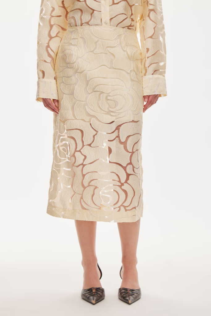 Cuba Skirt - Butter - Oval Square