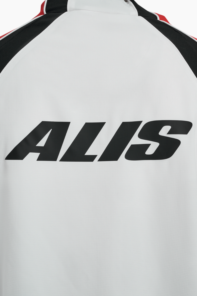 DBU-ALIS 26 Line Up Jacket - White - ALIS x Hummel