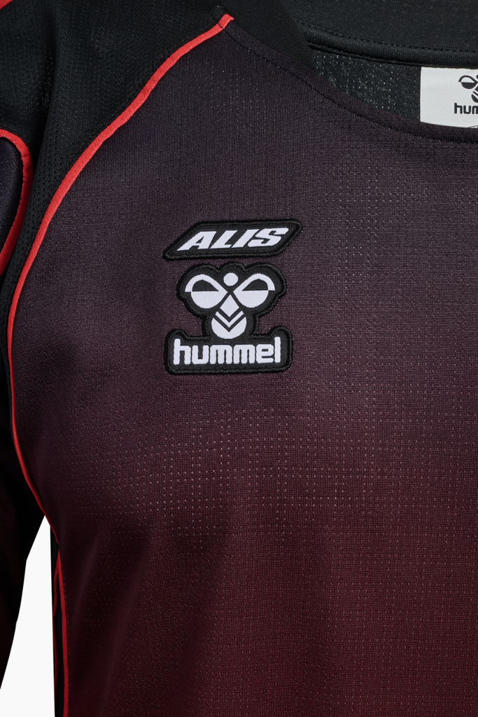 DBU-ALIS 26 Long Sleeve Jersey - Black - ALIS x Hummel